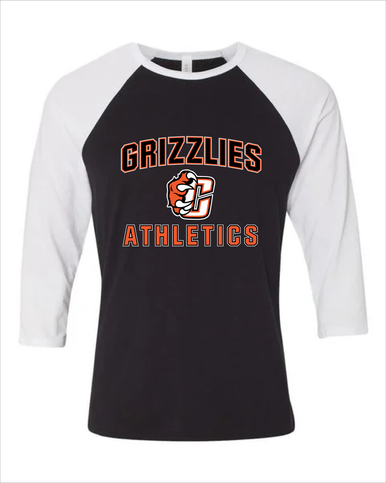 Central East Grizzlies Athletics Women's Baseball T-Shirt