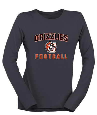 Central East Grizzlies Football #1 Women's LS T-Shirt