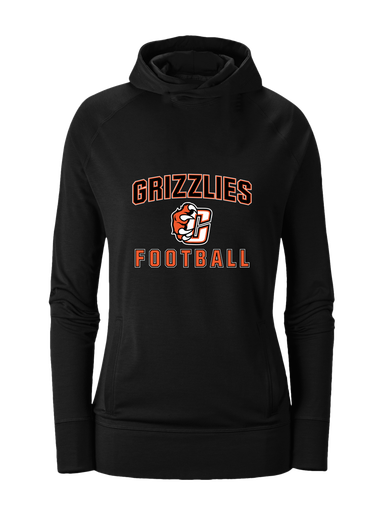 Central East Grizzlies Football #1 Women's Hoodie