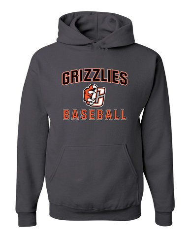 Central East Grizzlies Baseball #1 Men's Premium Hoodie