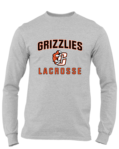Central East Grizzlies Lacrosse Men's LS T-Shirt
