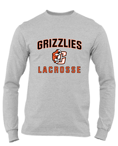 Central East Grizzlies Lacrosse Men's Premium LS T-Shirt