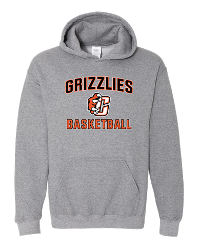 Central East Grizzlies Basketball #1 Men's Hoodie