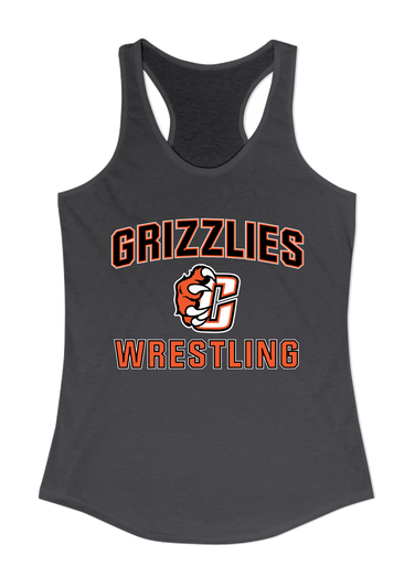 Central East Grizzlies Wrestling Women's Tank Top