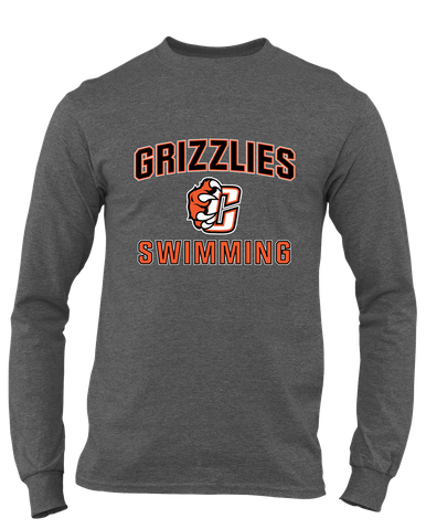 Central East Grizzlies Swimming Men's LS T-Shirt