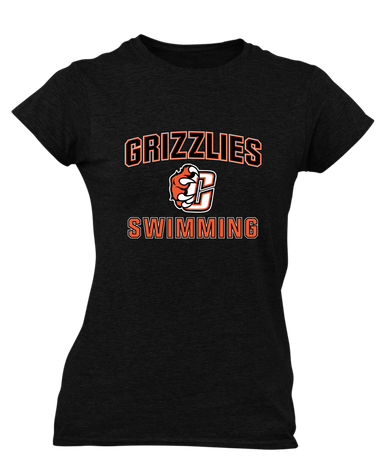 Central East Grizzlies Swimming Women's SS T-Shirt