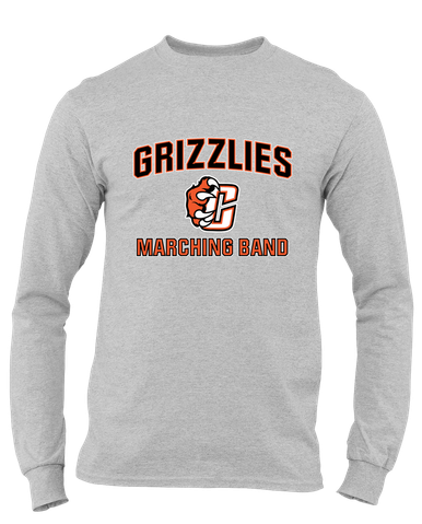 Central East Grizzlies Marching Band Men's Premium LS T-Shirt
