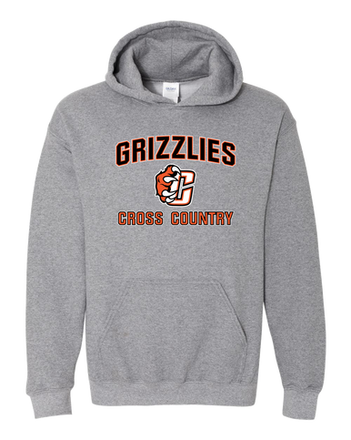 Central East Grizzlies Cross Country Men's Hoodie