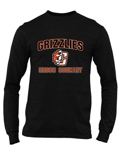 Central East Grizzlies Cross Country Men's LS T-Shirt