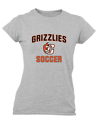 Central East Grizzlies Soccer #1 Women's SS T-Shirt