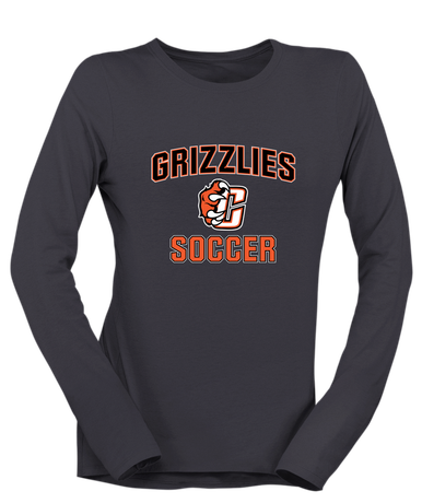 Central East Grizzlies Soccer #1 Women's LS T-Shirt