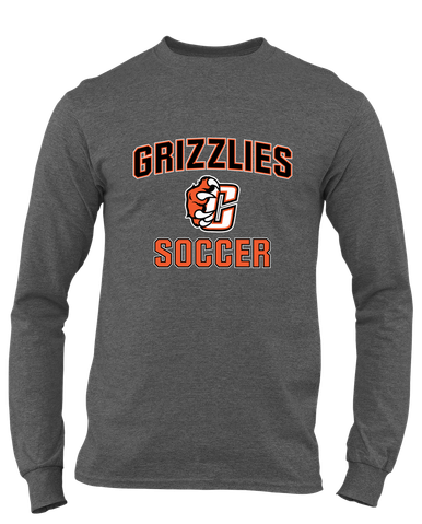 Central East Grizzlies Soccer #1 Men's LS T-Shirt