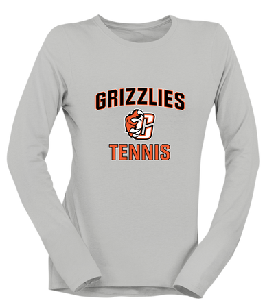 Central East Grizzlies Tennis Women's Premium LS T-Shirt