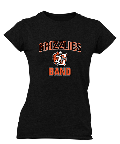 Central East Grizzlies Band # 1 Women's SS T-Shirt