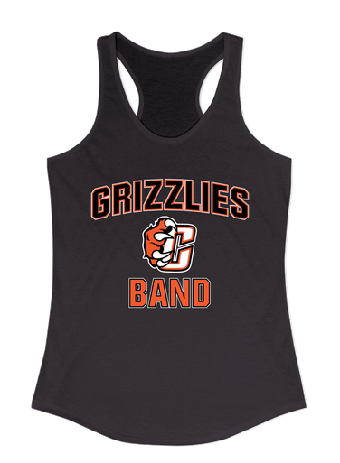 Central East Grizzlies Band # 1 Women's Tank Top