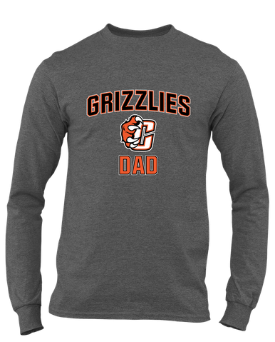 Central East Grizzlies Dad Men's Premium LS T-Shirt