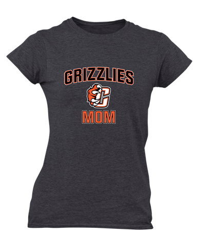Central East Grizzlies Mom Women's SS T-Shirt