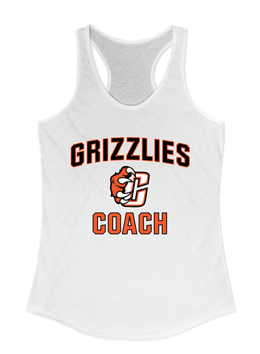 Central East Grizzlies Coach Women's Tank Top