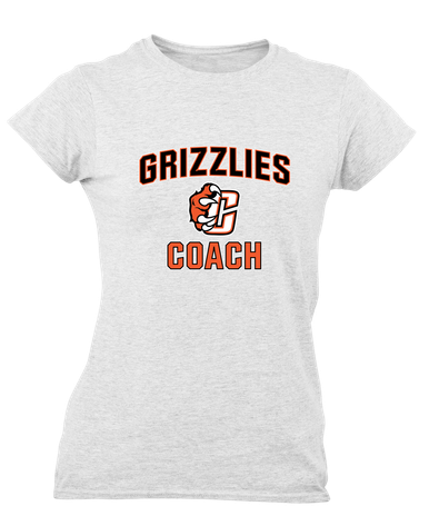 Central East Grizzlies Coach Women's SS T-Shirt