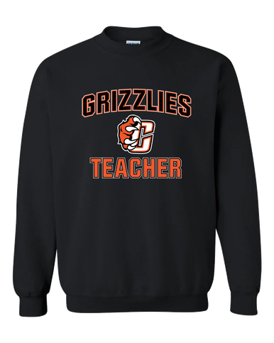 Central East Grizzlies Teacher Men's Sweatshirt