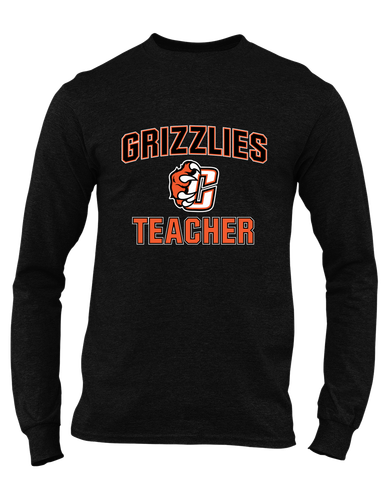 Central East Grizzlies Teacher Men's Premium LS T-Shirt