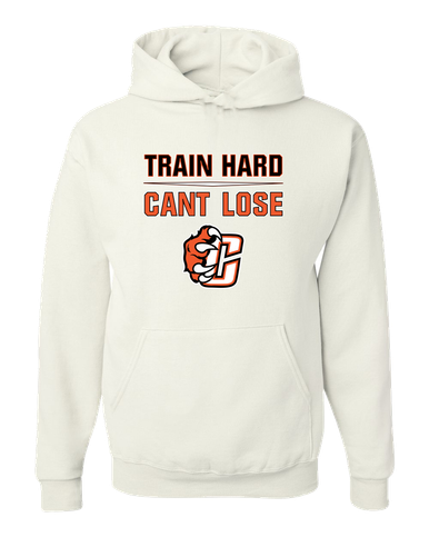 Central East Grizzlies Train Hard, Can't Lose Men's Premium Hoodie