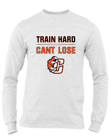 Central East Grizzlies Train Hard, Can't Lose Men's Premium LS T-Shirt