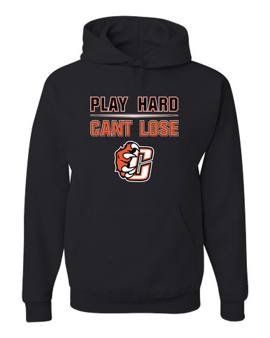 Central East Grizzlies Play Hard, Can't Lose Men's Premium Hoodie