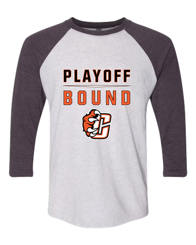 Central East Grizzlies Playoff Bound Women's Baseball T-Shirt