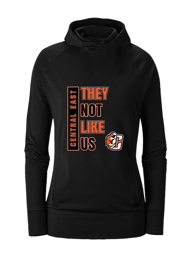 Central East Grizzlies They Not Like Us #1 Women's Hoodie