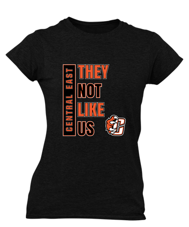 Central East Grizzlies They Not Like Us #1 Women's Premium SS T-Shirt
