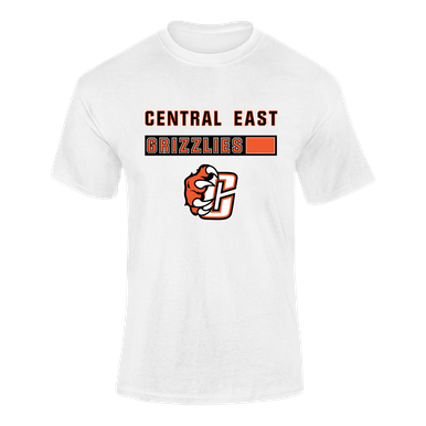 Central East Grizzlies Mascot #7 Men's Premium SS T-Shirt