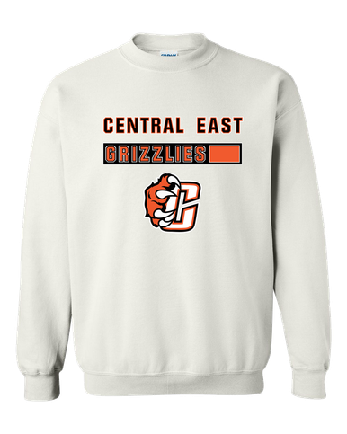 Central East Grizzlies Mascot #7 Men's Sweatshirt