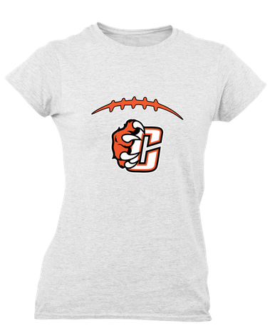 Central East Grizzlies Football #2 Women's Premium SS T-Shirt