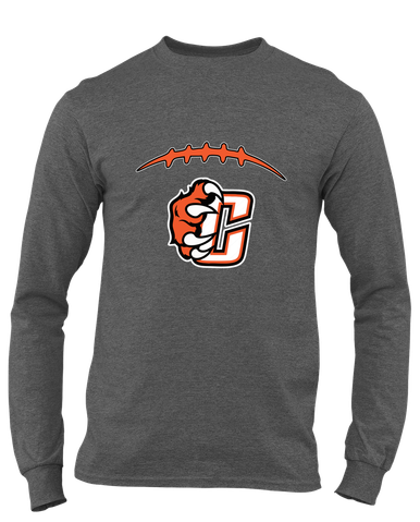 Central East Grizzlies Football #2 Men's Premium LS T-Shirt