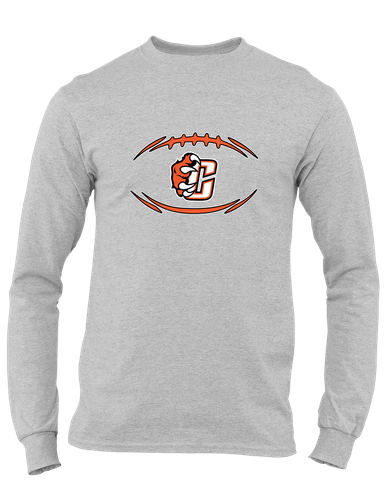Central East Grizzlies Football #3 Men's LS T-Shirt