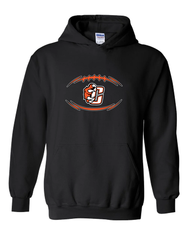 Central East Grizzlies Football #3 Men's Hoodie