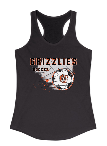 Central East Grizzlies Soccer #2 Women's Tank Top