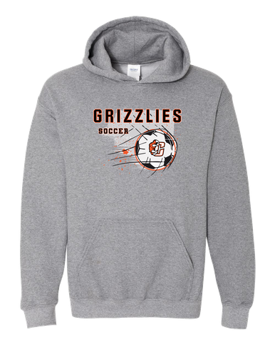 Central East Grizzlies Soccer #2 Men's Hoodie
