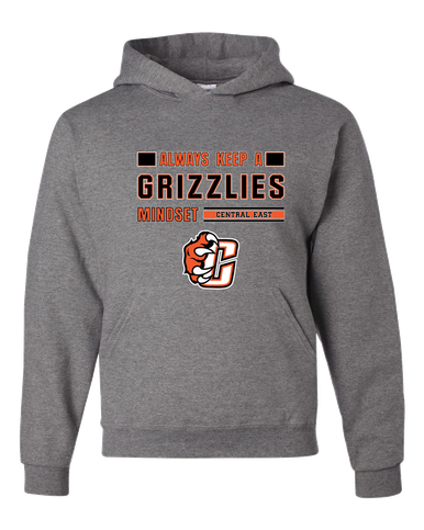 Central East Grizzlies Mindset Men's Premium Hoodie