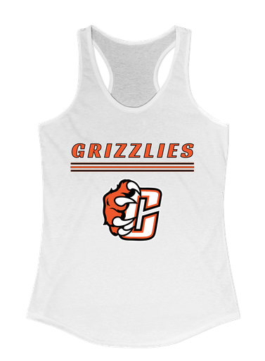 Central East Grizzlies Mascot #8 Women's Tank Top