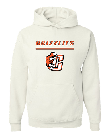Central East Grizzlies Mascot #8 Men's Premium Hoodie
