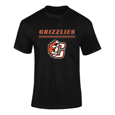 Central East Grizzlies Mascot #8 Men's Premium SS T-Shirt