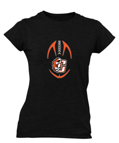 Central East Grizzlies Football #4 Women's Premium SS T-Shirt
