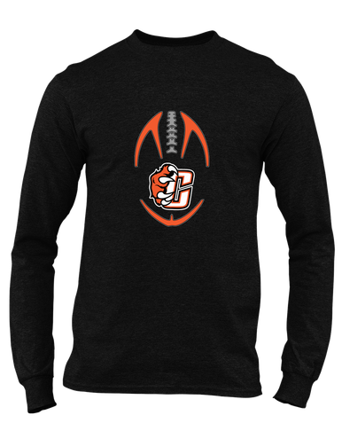 Central East Grizzlies Football #4 Men's Premium LS T-Shirt