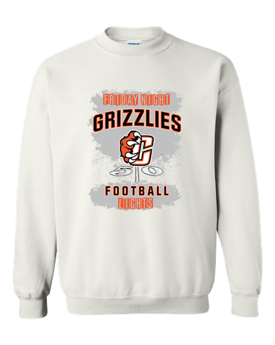 Central East Grizzlies Football #6 Men's Sweatshirt