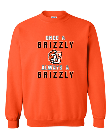 Central East Grizzlies Once A Men's Sweatshirt
