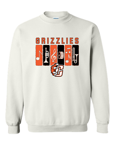 Central East Grizzlies Band # 2 Men's Sweatshirt