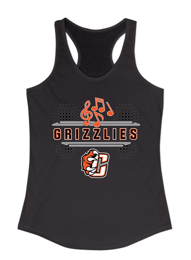 Central East Grizzlies Band # 3 Women's Tank Top