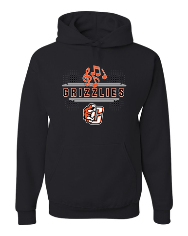 Central East Grizzlies Band # 3 Men's Premium Hoodie